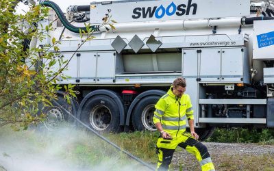 Spolning av avlopp